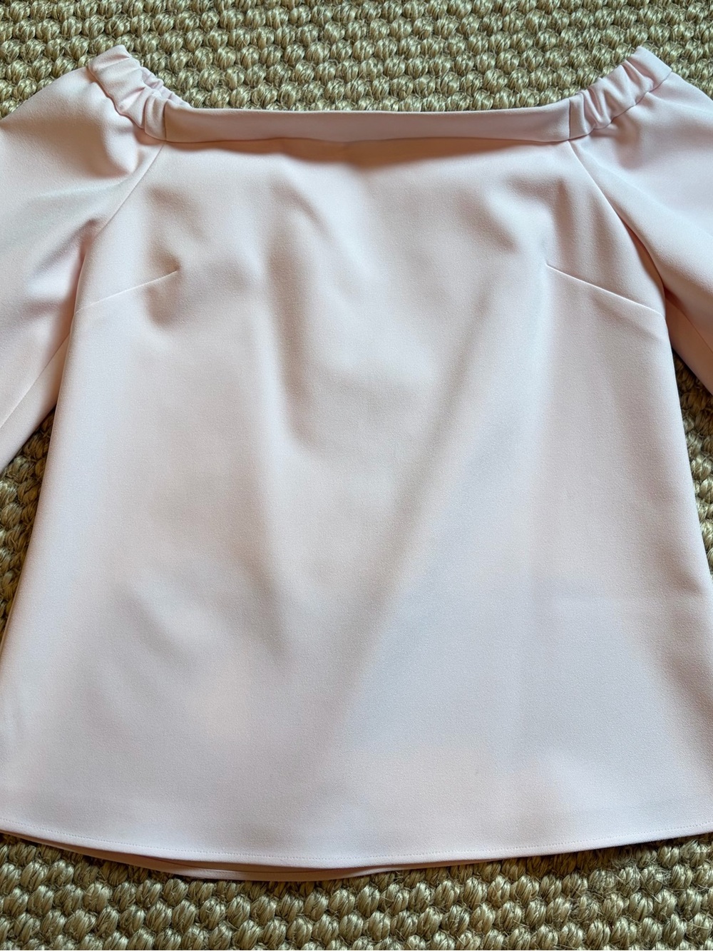 Sail to Sable Blush Pink Women's Off the Shoulder Top